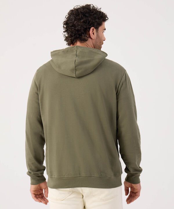 Buzo Unicolor Con Estampado 